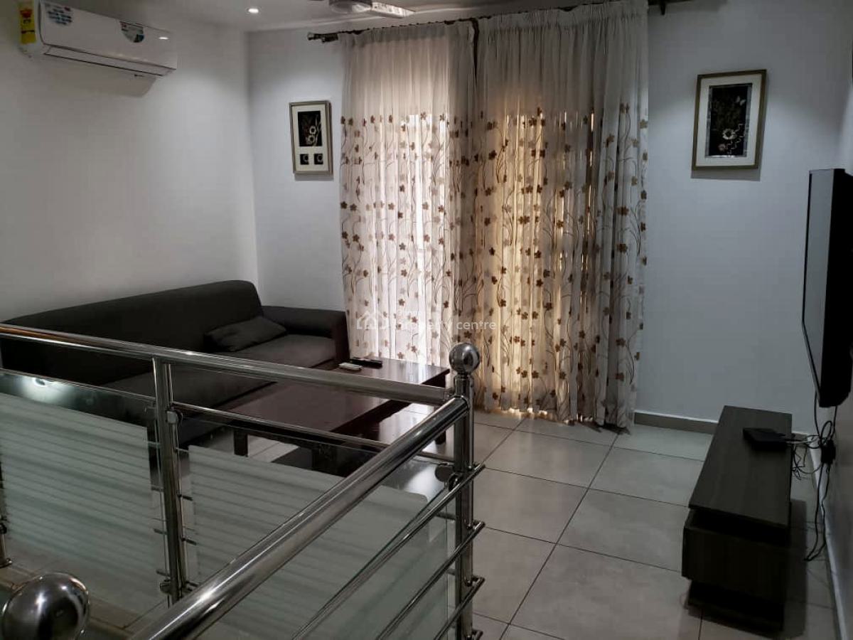 Furnished 2 Bed House with Boys Quarter in a Gated Community with Pool, Abelemkpe, Accra, Townhouse for Rent