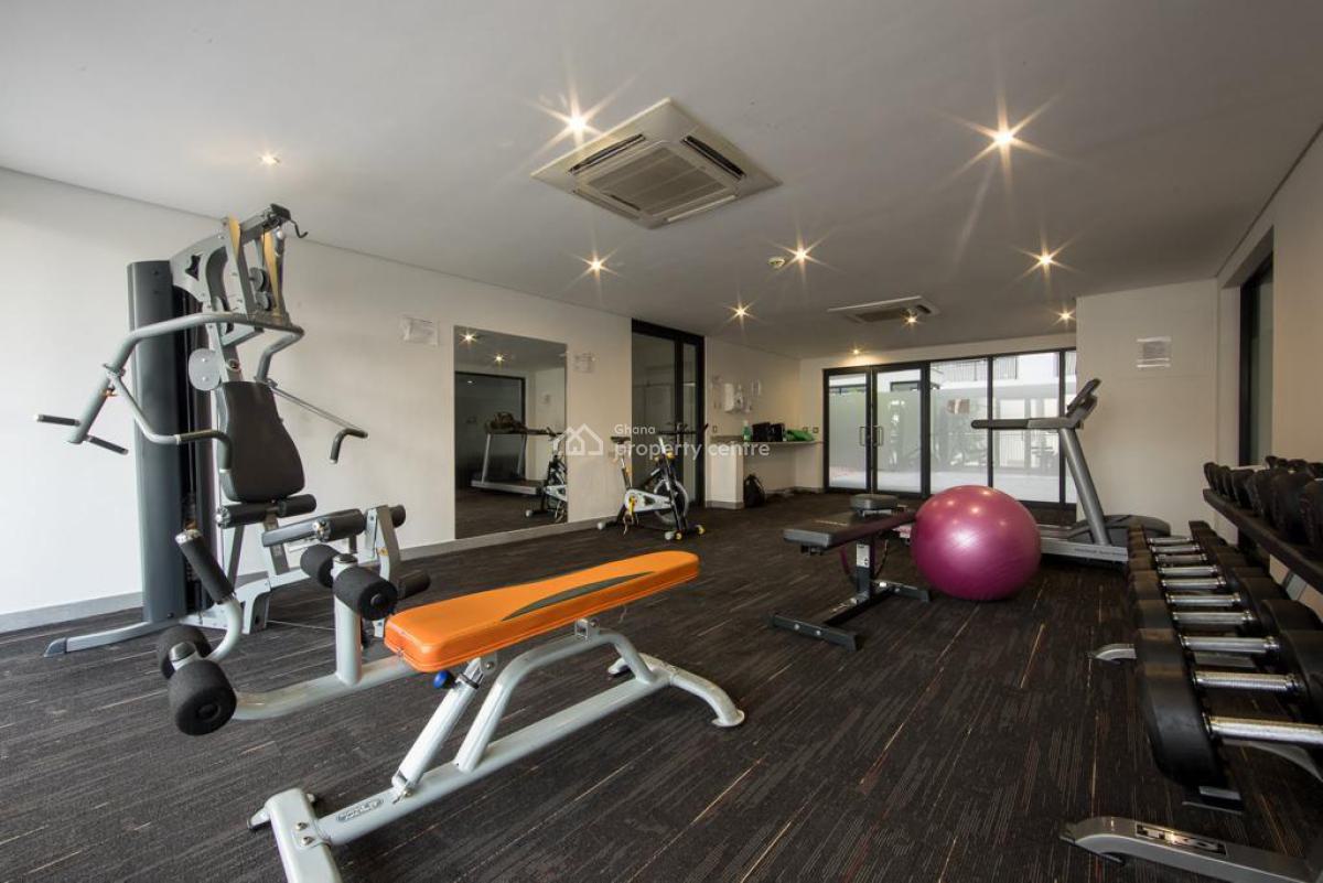 Furnished 3 Bedroom Apartment with Swimming Pool and Gym, North Ridge, Accra, Apartment for Rent
