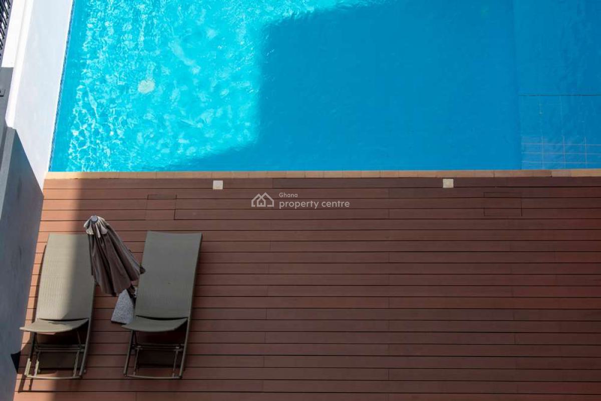 Furnished 3 Bedroom Apartment with Swimming Pool and Gym, North Ridge, Accra, Apartment for Rent
