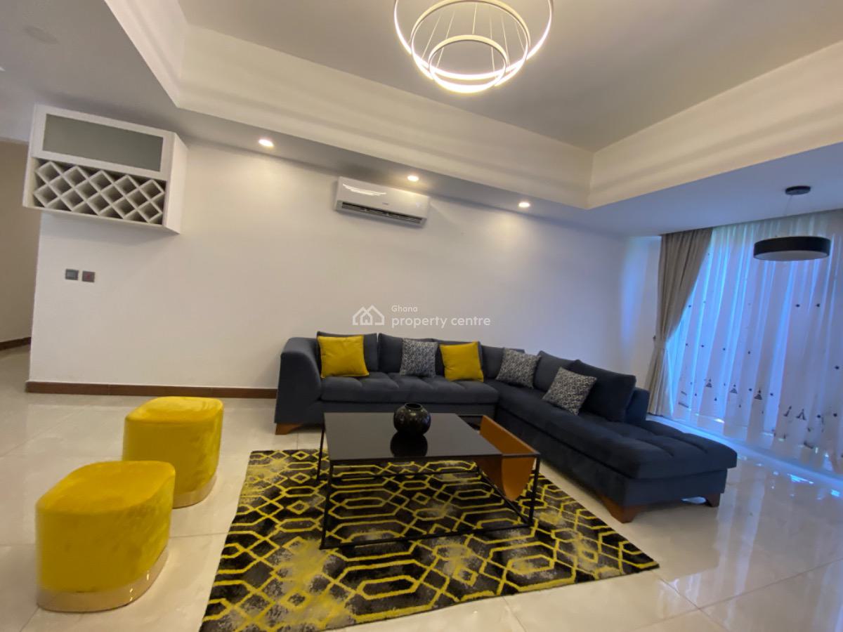 Furnished 3 Bedroom Apartment with Swimming Pool and Gym, North Ridge, Accra, Apartment for Rent
