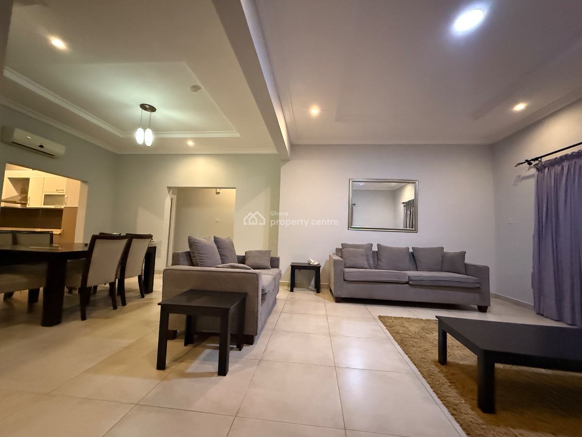 Furnished 3 Bedroom Apartment with Staff Quarters and Pool, Cantonments, Accra, Apartment for Rent