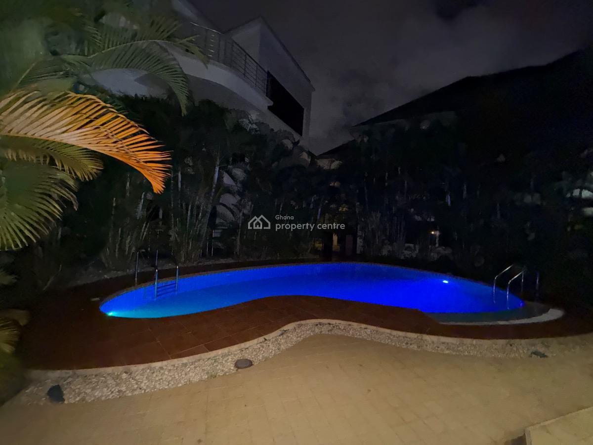 Furnished 3 Bedroom Apartment with Staff Quarters and Pool, Cantonments, Accra, Apartment for Rent