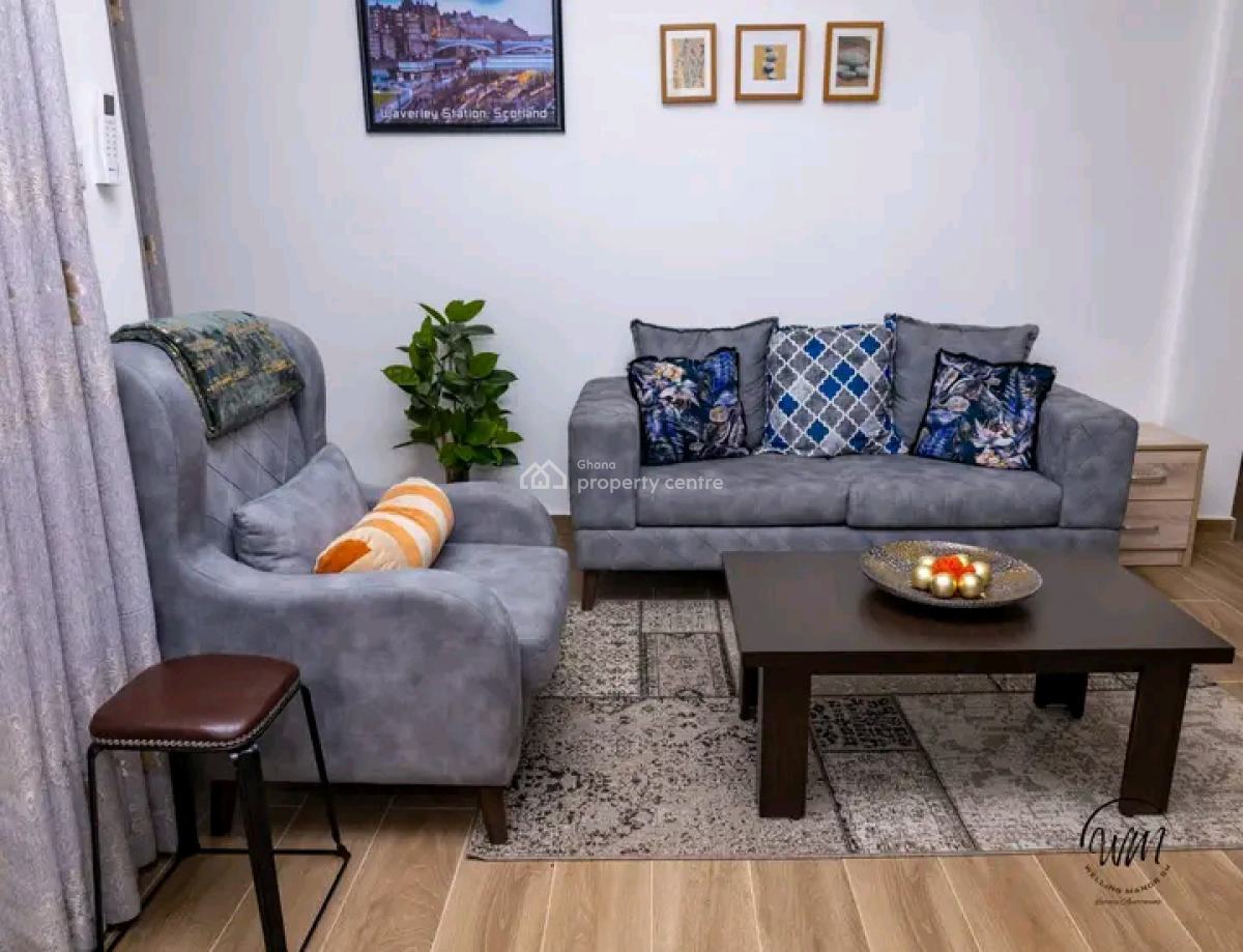 Luxurious Fully Furnished 2-bedroom Smart Apartment @ Spintex Comm.18, Spintex, Accra, Apartment Short Let