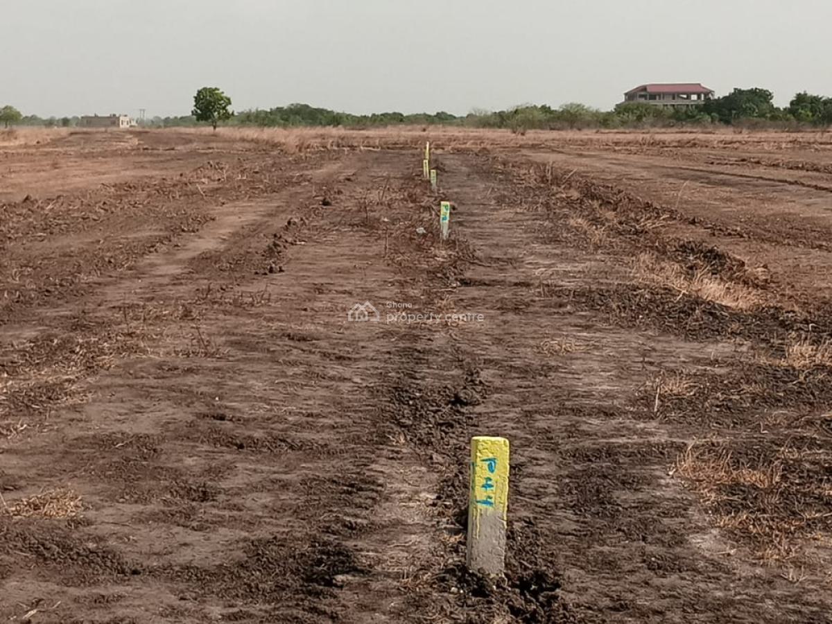 Half Plot (50x100ft) Registered Land in Tsopoli -- Near Airport City, Tsopoli Police Barrier, Tsopoli, Ningo Prampram District, Accra, Mixed-use Land for Sale
