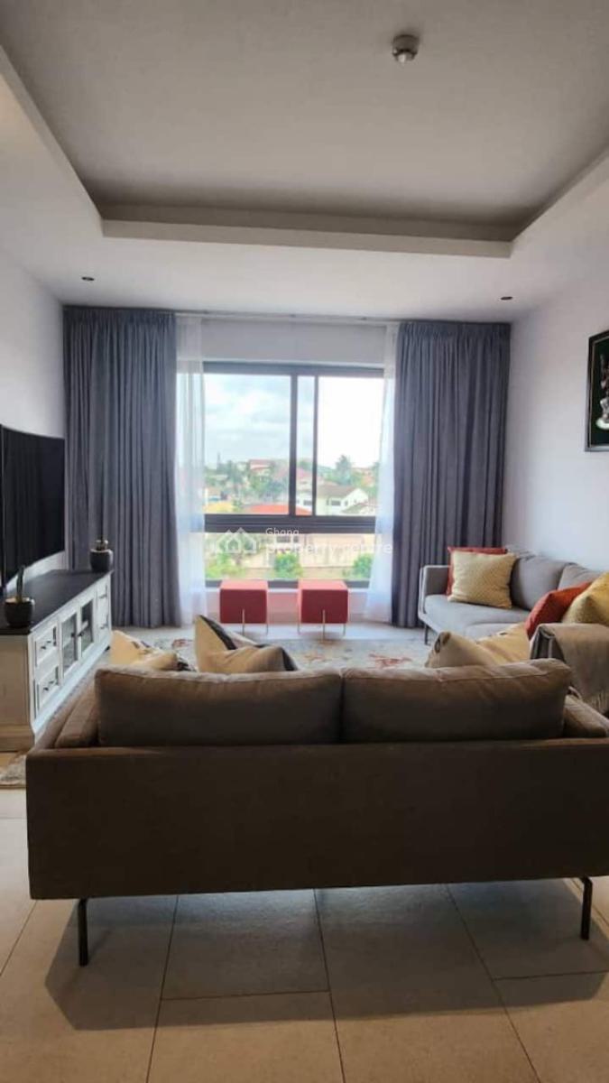 Furnished 1 Bedroom Apartment in a Gated Community with Pool and Gym, Adjiringanor, East Legon, Accra, Mini Flat for Rent