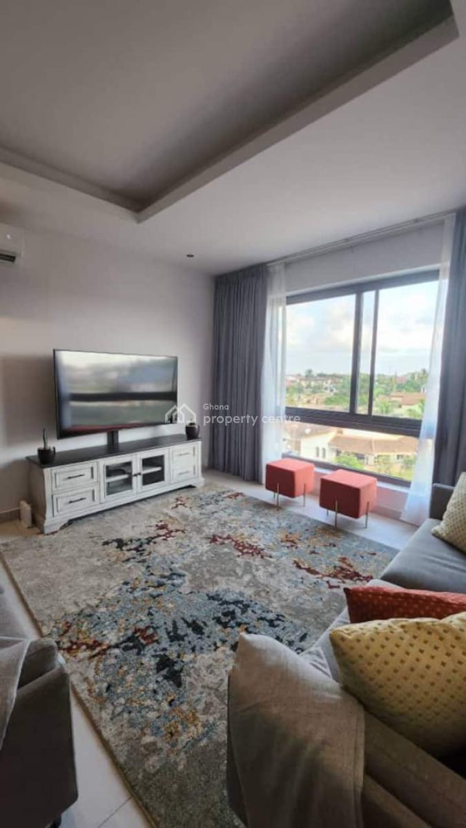 Furnished 1 Bedroom Apartment in a Gated Community with Pool and Gym, Adjiringanor, East Legon, Accra, Mini Flat for Rent