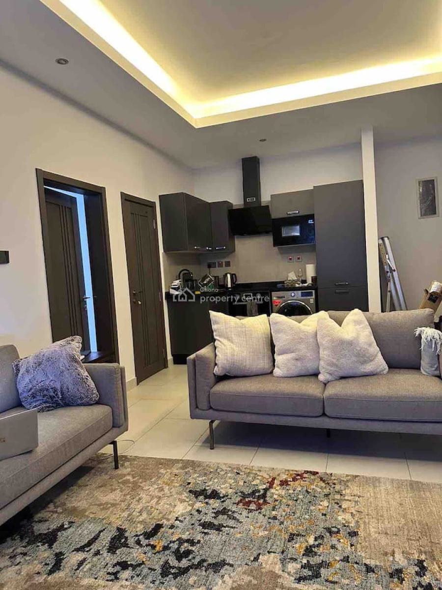 Furnished 1 Bedroom Apartment in a Gated Community with Pool and Gym, Adjiringanor, East Legon, Accra, Mini Flat for Rent