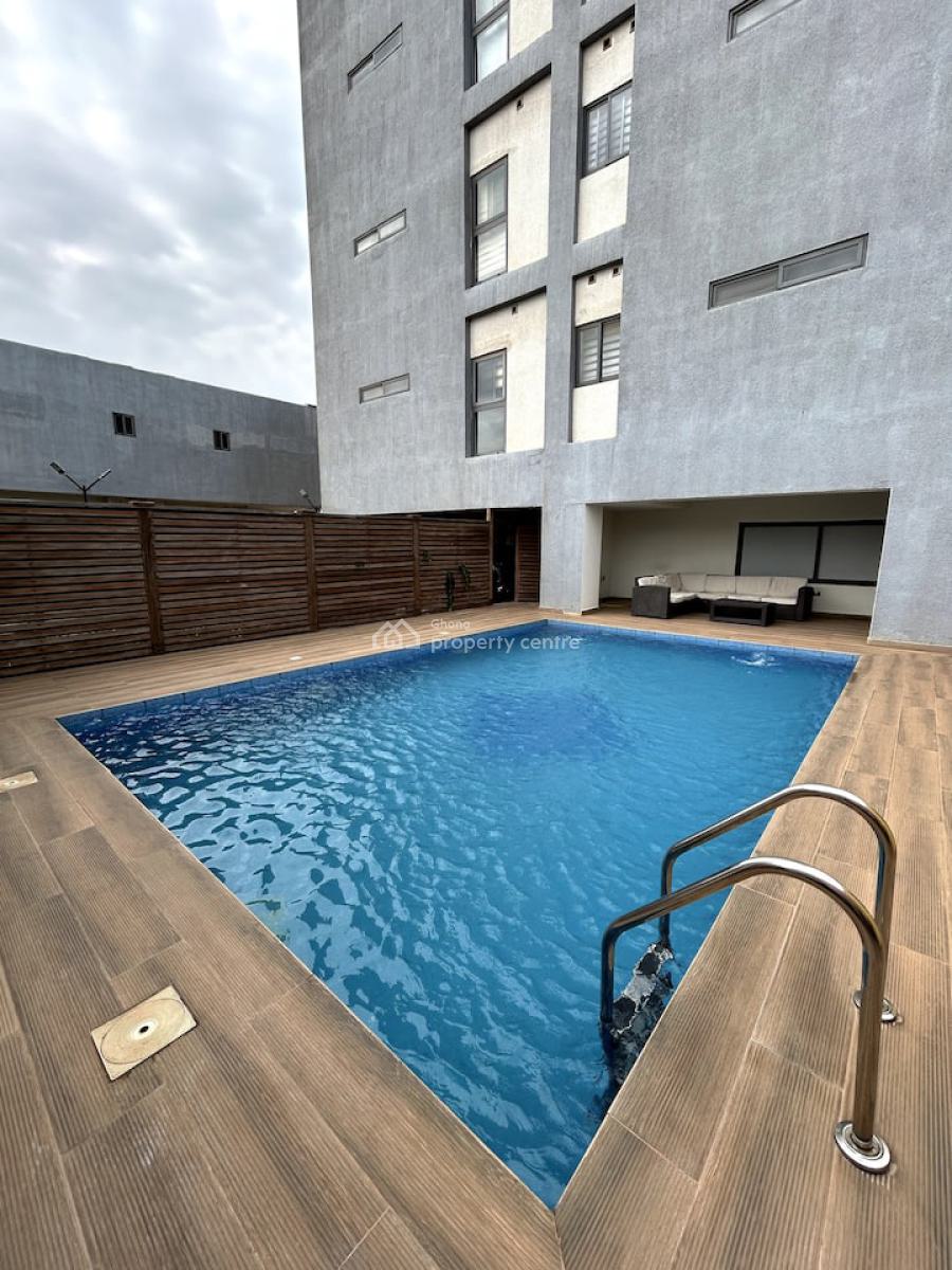 Furnished 1 Bedroom Apartment in a Gated Community with Pool and Gym, Adjiringanor, East Legon, Accra, Mini Flat for Rent