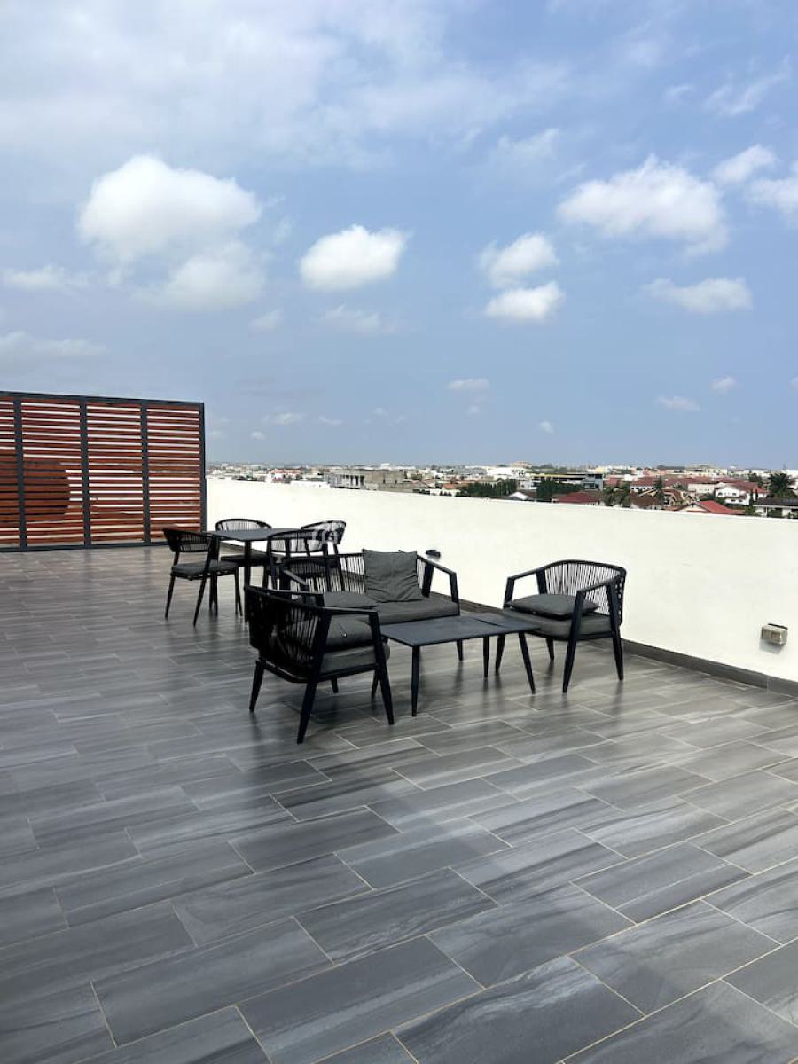 Furnished 1 Bedroom Apartment in a Gated Community with Pool and Gym, Adjiringanor, East Legon, Accra, Mini Flat for Rent