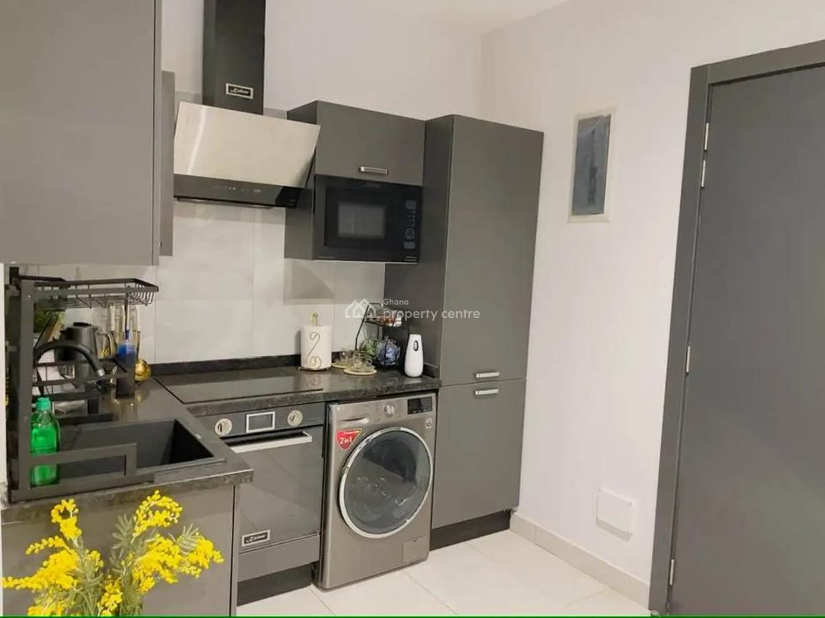 Furnished Studio in a Gated Community with Pool and Gym, Adjiringanor, East Legon, Accra, Single Room Self Contained for Rent
