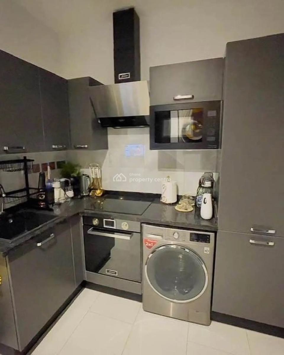 Furnished Studio in a Gated Community with Pool and Gym, Adjiringanor, East Legon, Accra, Single Room Self Contained for Rent