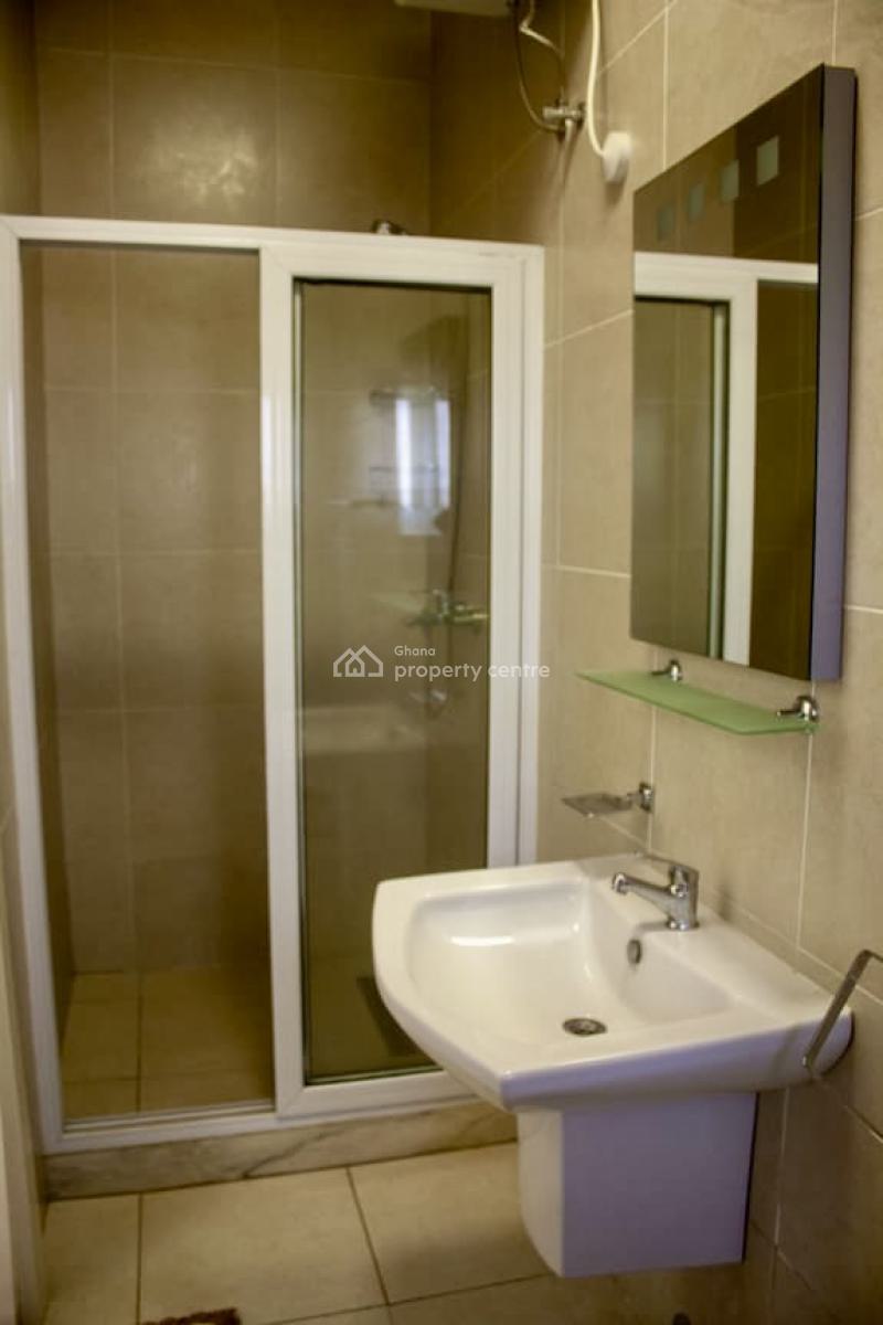 Furnished 1 Bedroom Apartment with Swimming Pool and Gym, Cantonments, Accra, Mini Flat for Rent