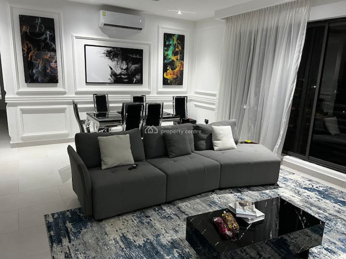 Furnished 2 Bedroom Apartment in a Gated Community with Pool and Gym, Adjiringanor, East Legon, Accra, Apartment for Rent