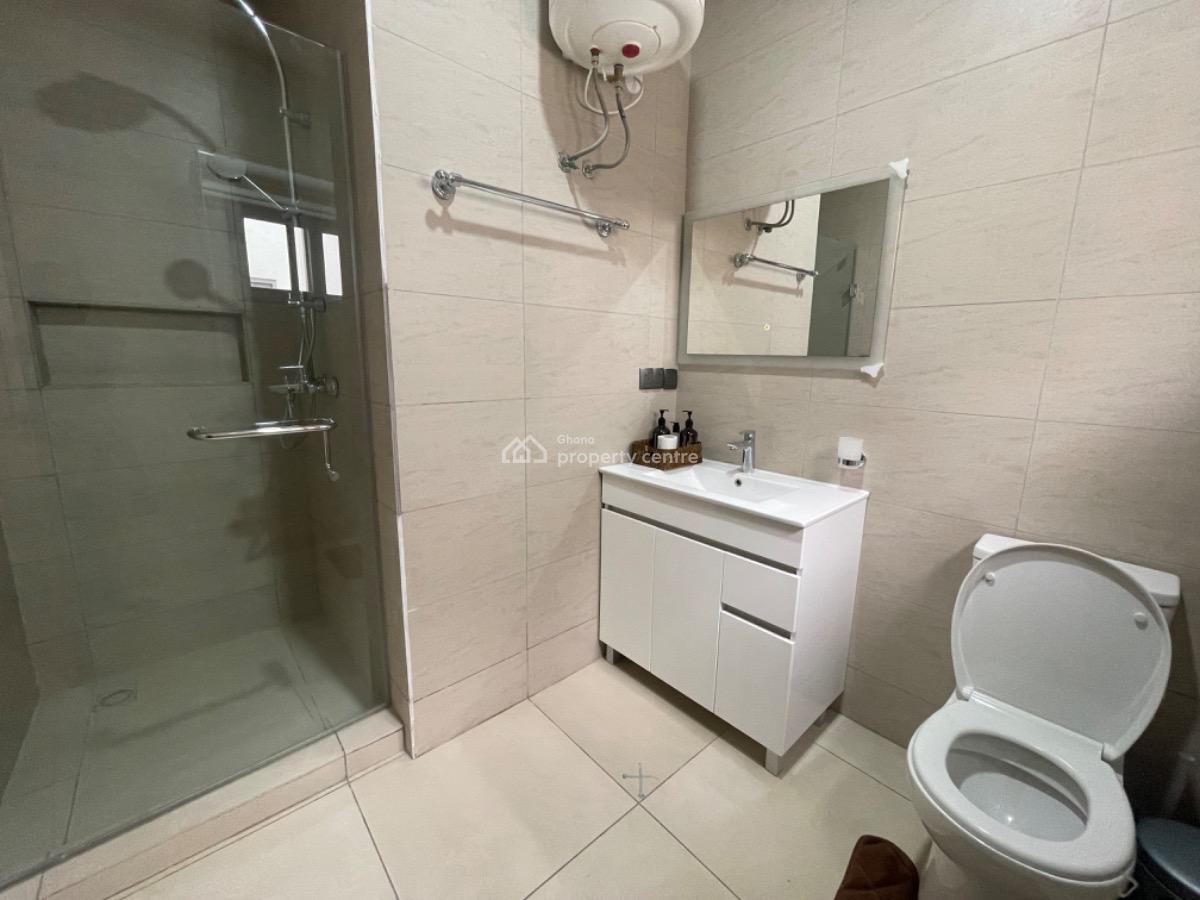 Furnished and Unfurnished 3 Bedroom Townhouse with Boys Quarters, North Labone, Accra, Semi-detached Duplex for Rent
