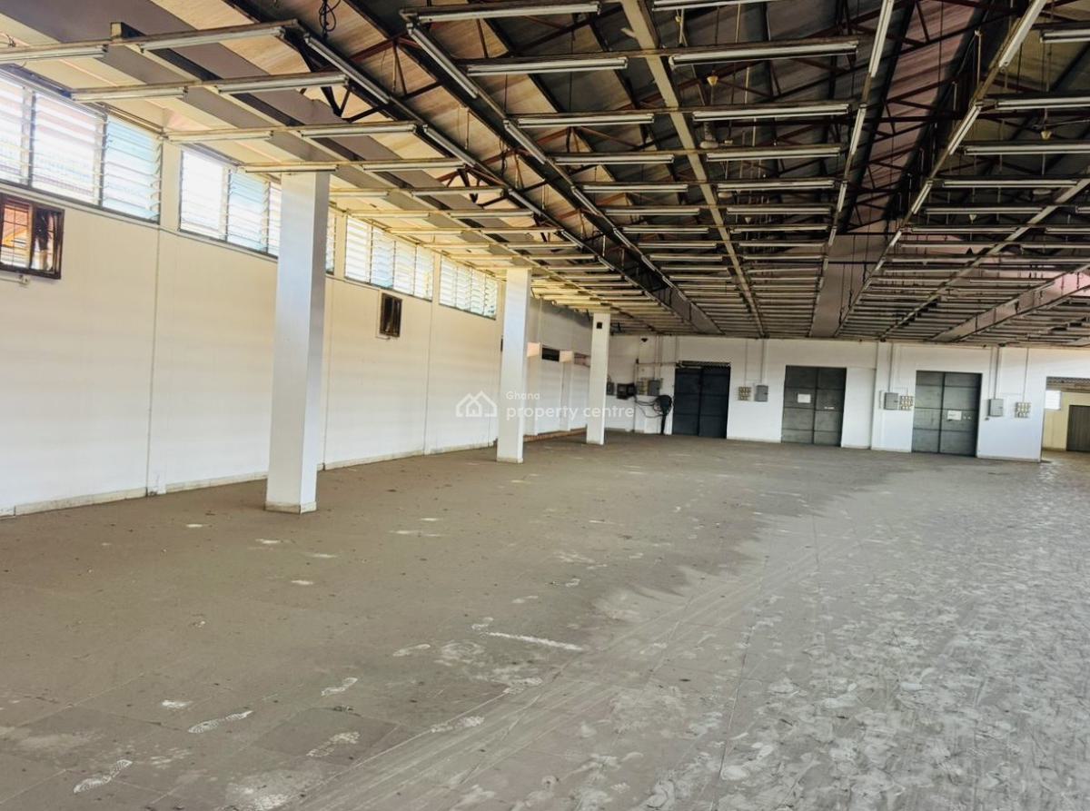 Accra Central Warehouse 1300 Square Meters, Accra Central, Accra Metropolitan, Accra, Warehouse for Rent