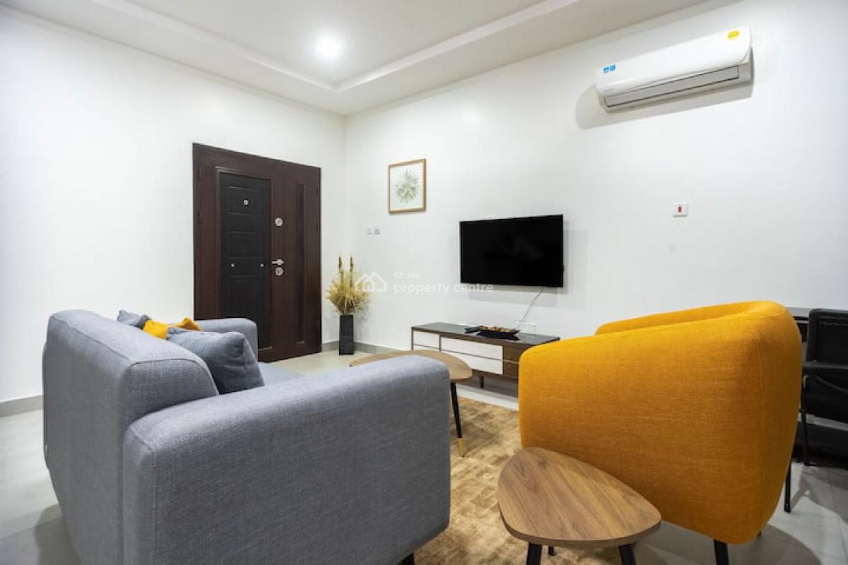 Furnished Studio Apartment with Gym, Adjiringanor, East Legon, Accra, Single Room Self Contained for Rent
