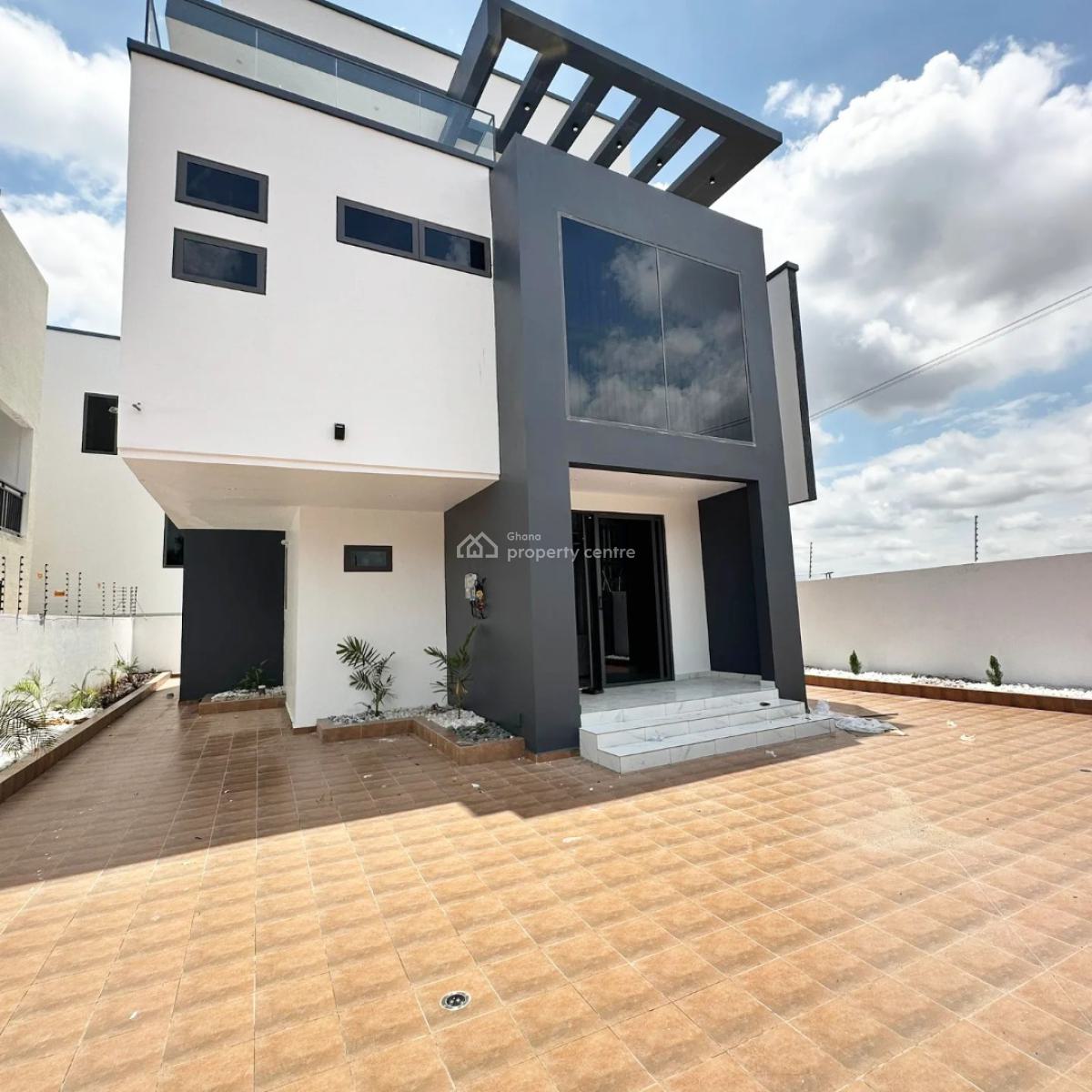 Executive Semi-furnished 3-bedroom, Ashaley Botwe, Adenta Municipal, Accra, House for Sale