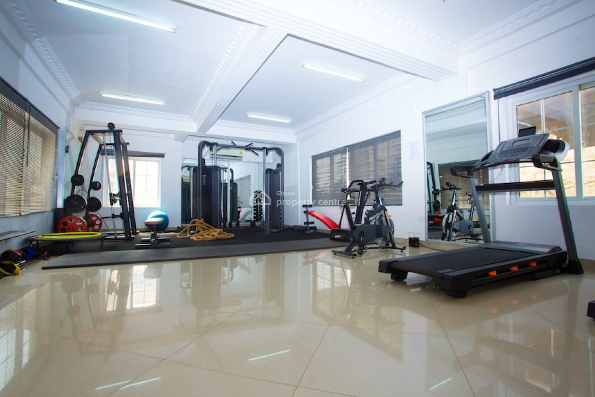 Furnished One Bedroom Apartment with Gym, East Legon, Accra, Mini Flat for Rent