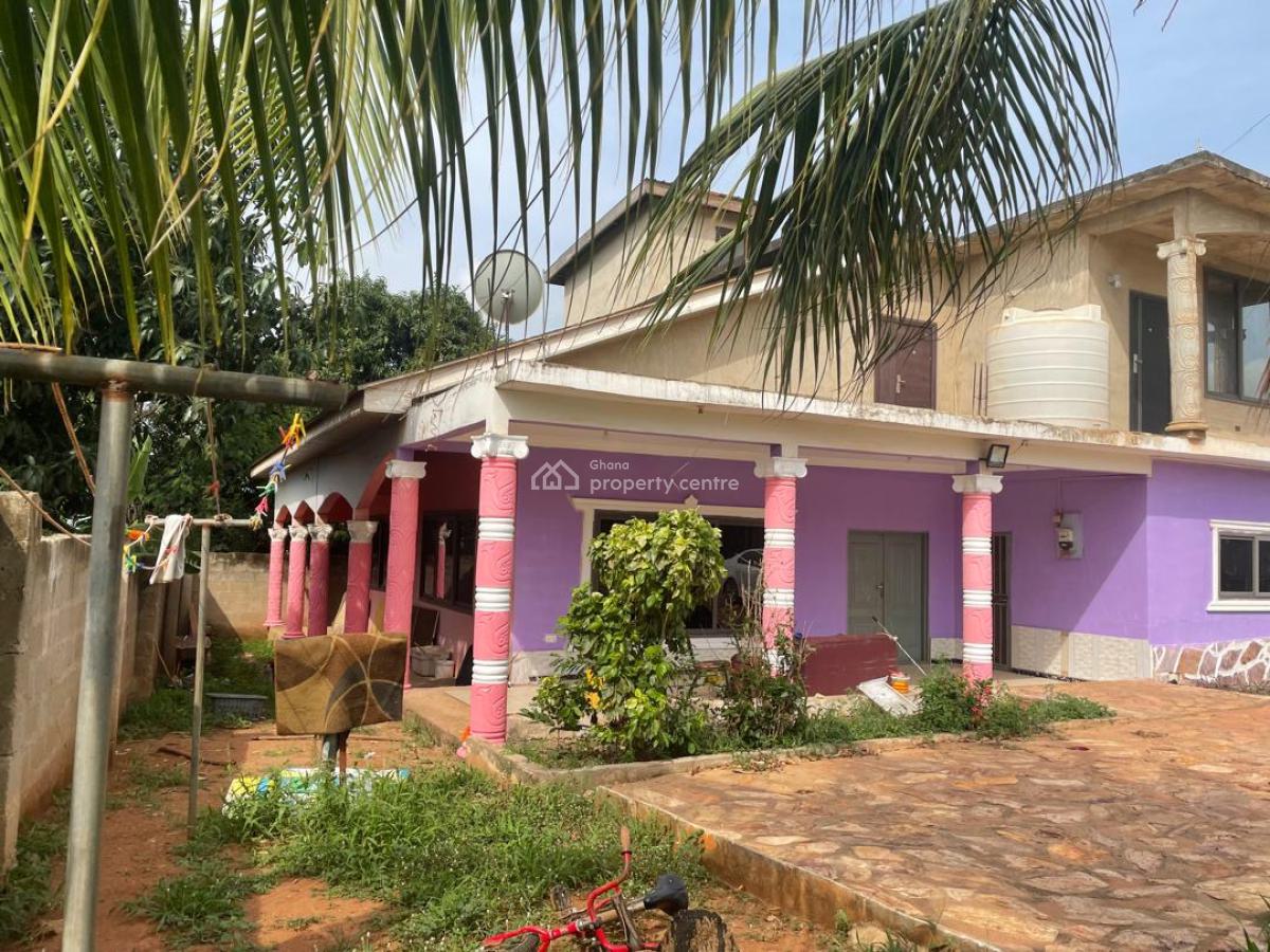 Oyibi 4 Bdrms House on 2 Plot of Land, Oyibi, Oyibi, Accra, House for Sale