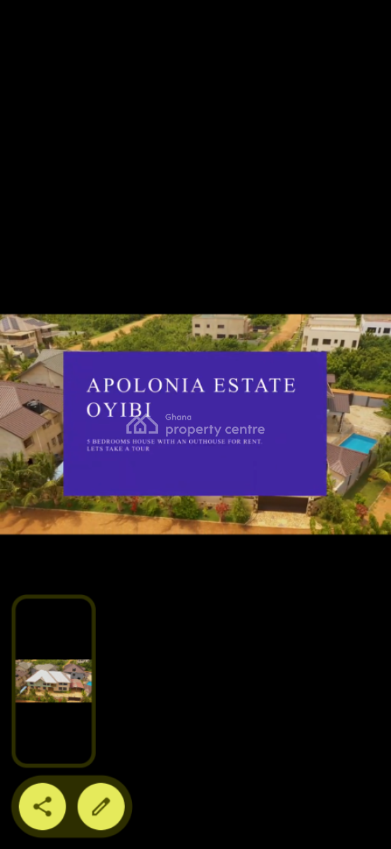 5 Bedrooms Bungalow, 12 Appolonia St, Oyibi, Accra, Terraced Bungalow for Rent