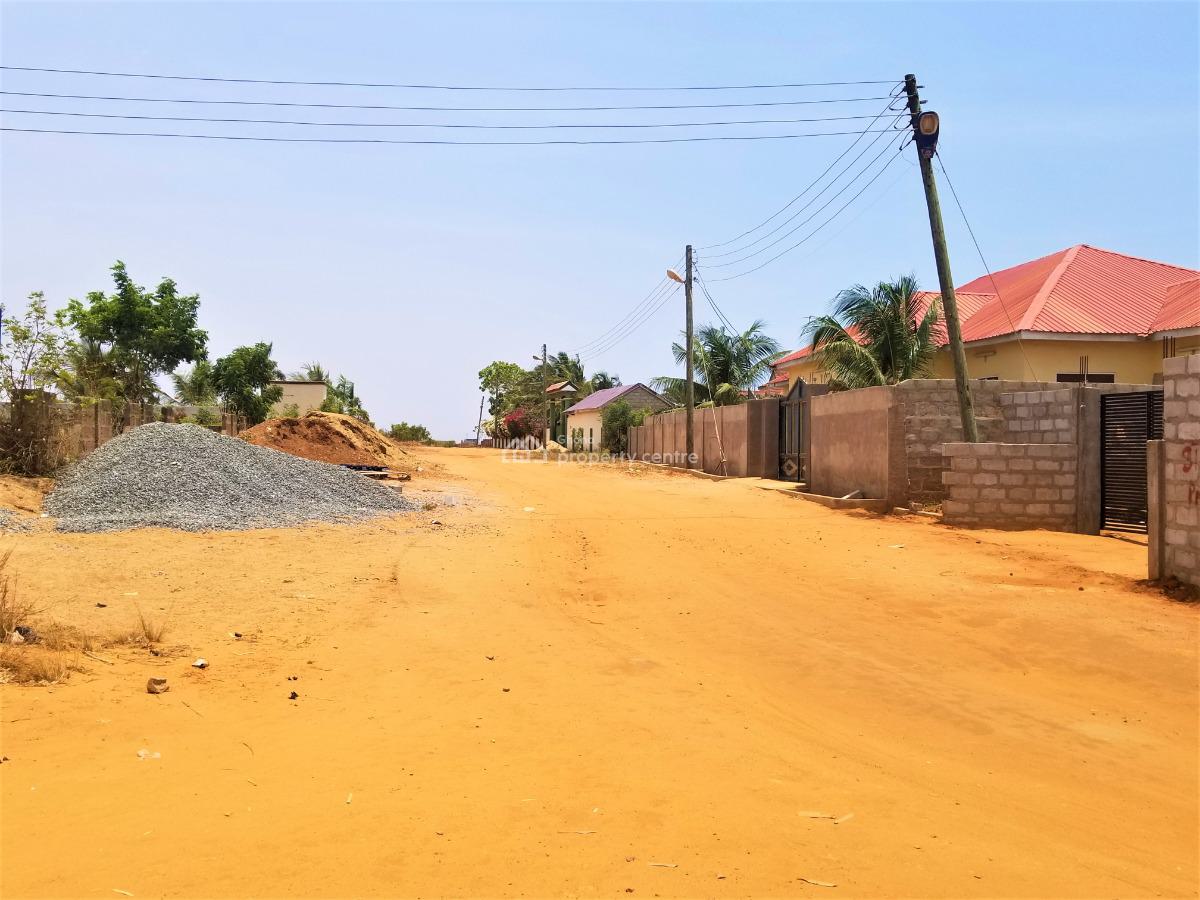 Build-ready Registered Land-- Pramcity, New Ningo Police Station, Ningo Prampram District, Accra, Mixed-use Land for Sale