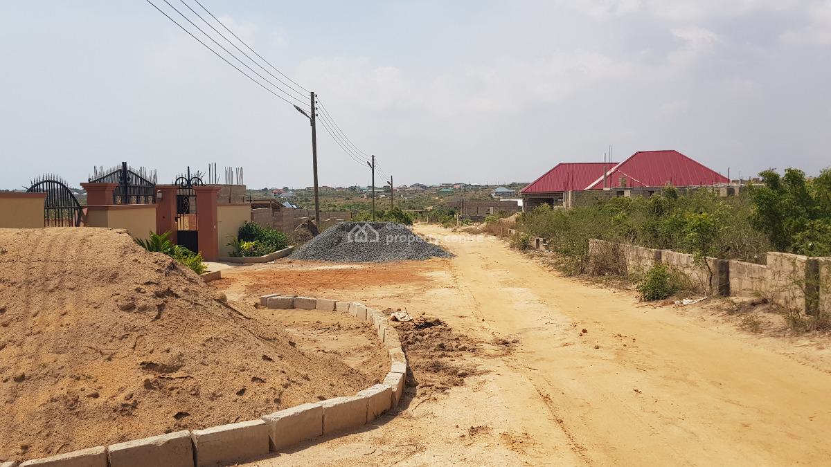 Build-ready Registered Land-- Pramcity, New Ningo Police Station, Ningo Prampram District, Accra, Mixed-use Land for Sale