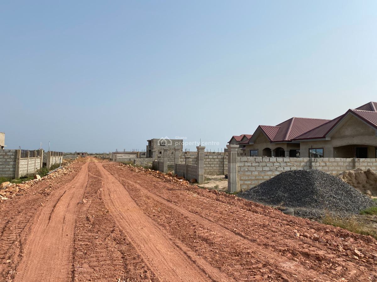 Build-ready Registered Land-- Pramcity, New Ningo Police Station, Ningo Prampram District, Accra, Mixed-use Land for Sale