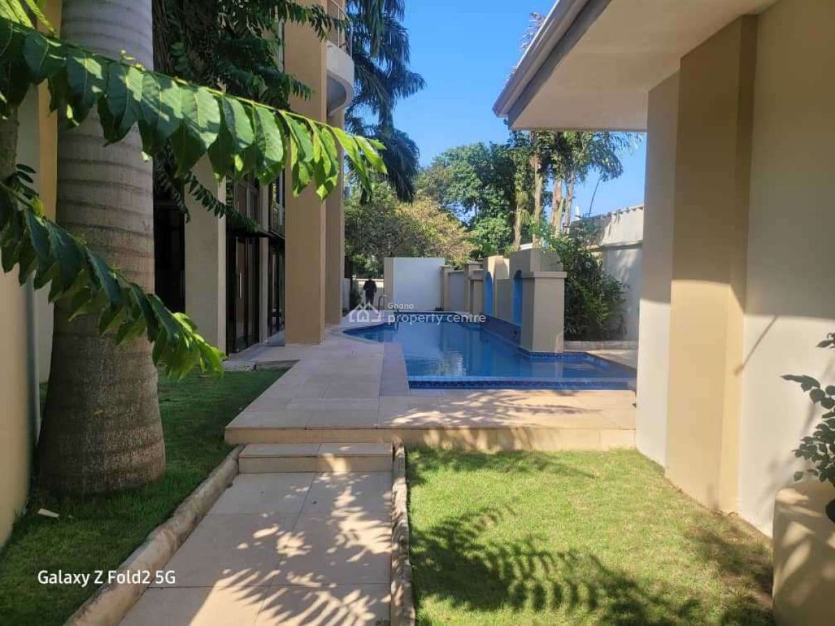 Furnished 1 Bedroom Apartment with Swimming Pool and Gym, Cantonments, Accra, Mini Flat for Sale