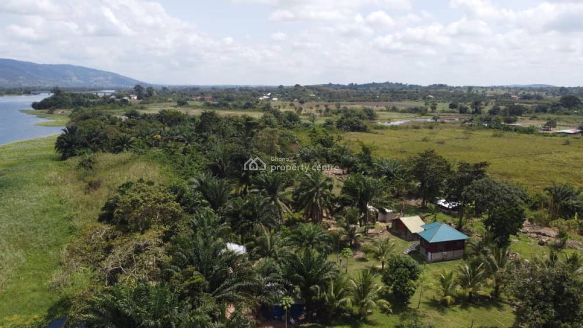 Acres of Lakeside Land, Atimpoku Akradi, Eastern Region, Asuogyaman, Eastern Region, Mixed-use Land for Sale