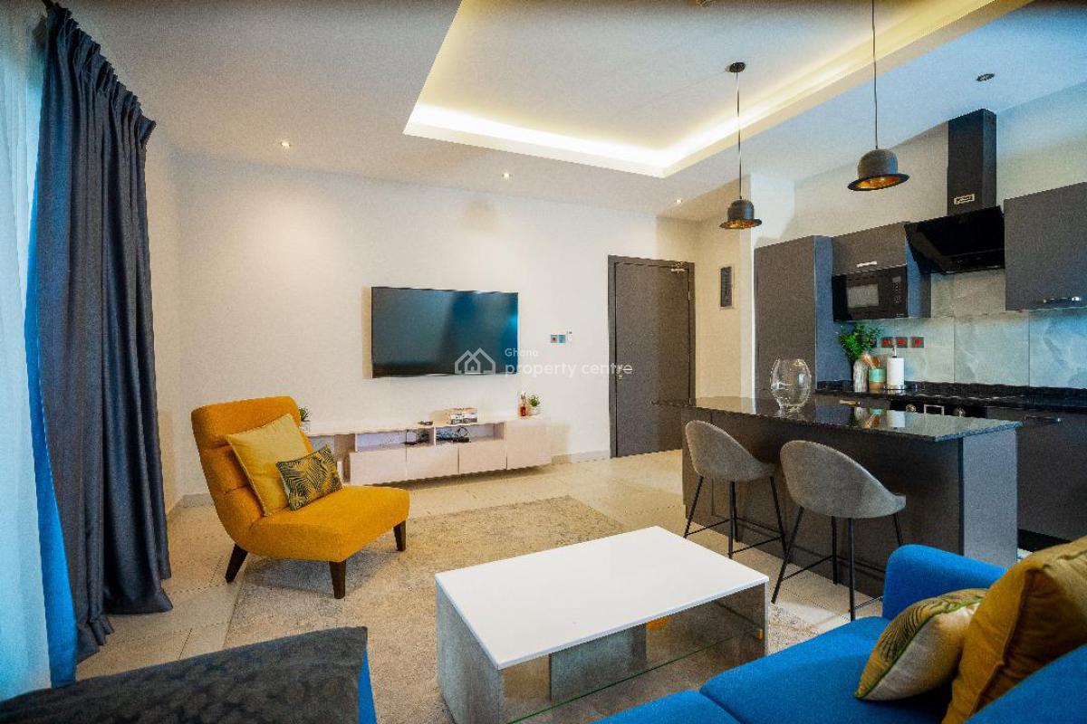 Furnished 2 Bedroom Apartment in a Gated Community with Gym & Pool, Adjiringanor, East Legon, Accra, Apartment for Rent
