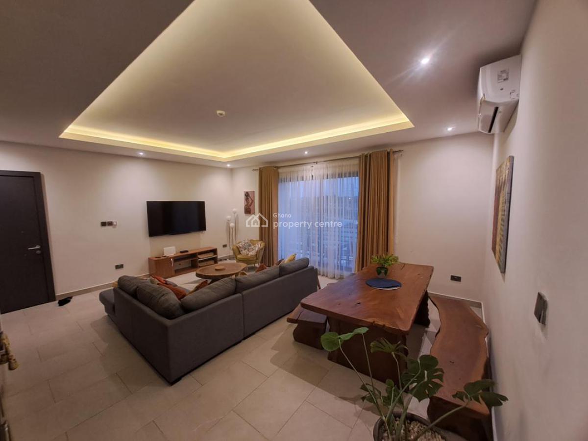 Furnished 2 Bedroom Apartment in a Gated Community with Pool and Gym, Adjiringanor, East Legon, Accra, Apartment for Rent