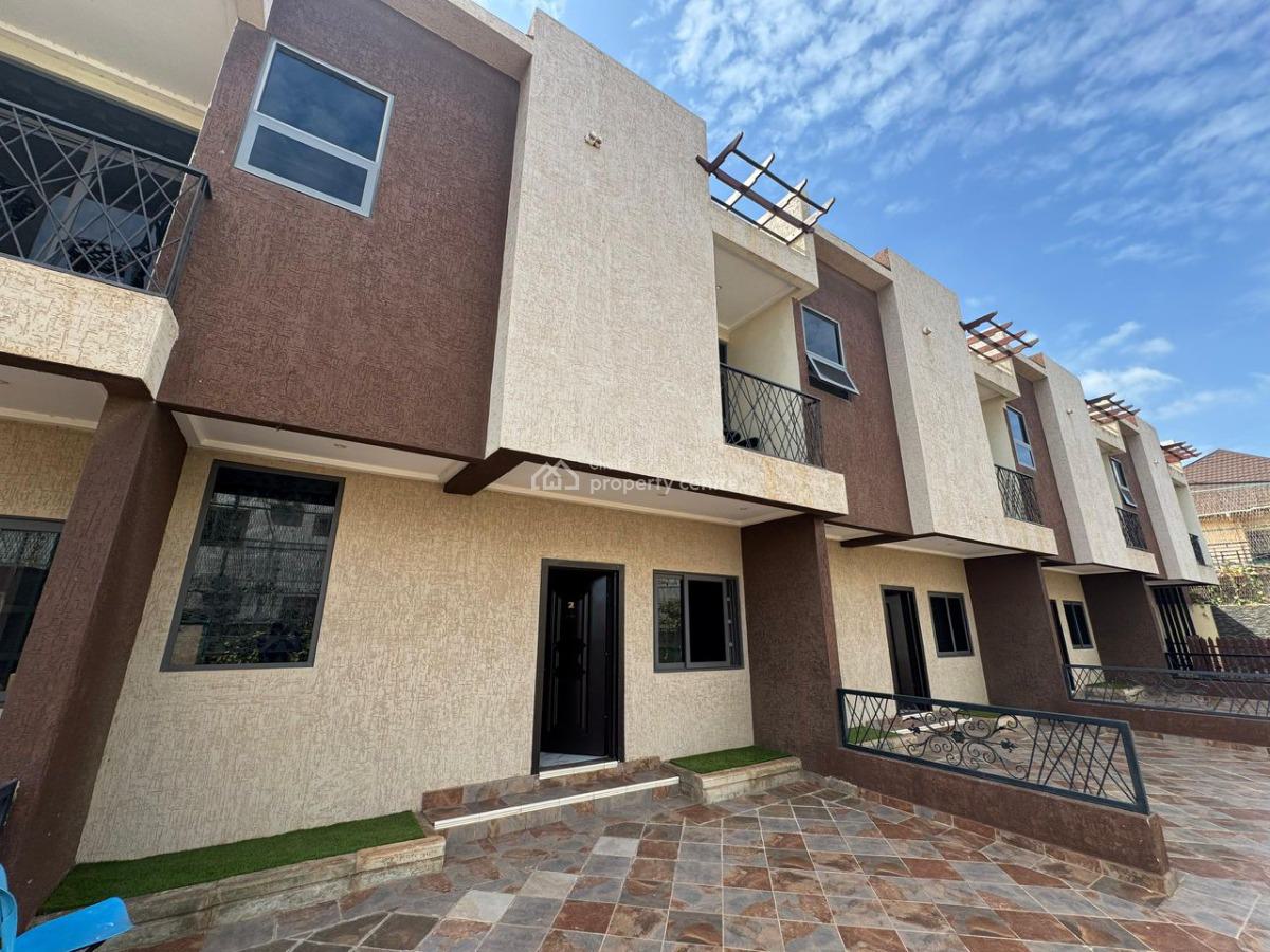 for Rent  Two Bedroom  Fully Furnished with an Outer Pool and Gent Set, Hills Street, East Legon, Accra, House for Rent