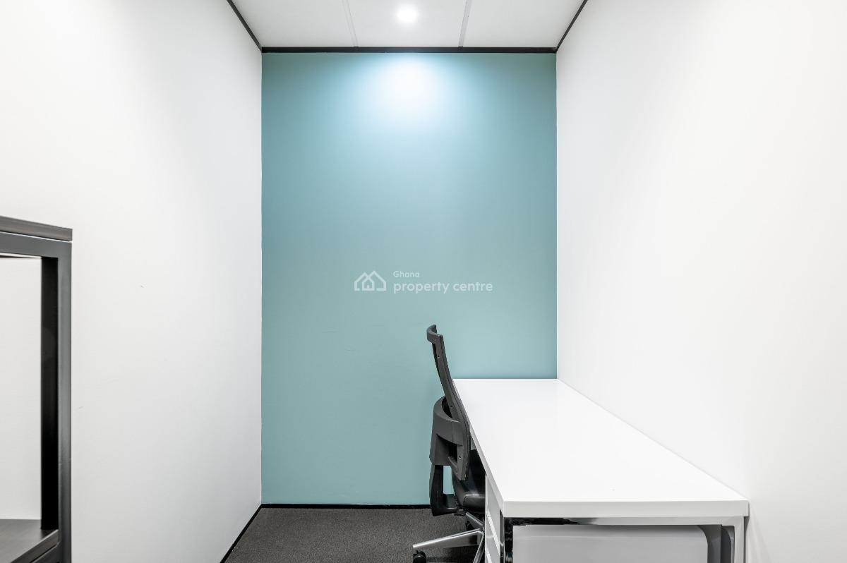Professional Office Space for 1 Person in Regus East Legon, Del Hospital Road East Legon 1st Floor, Bawaleshie Building, East Legon, Accra, Office Space for Rent