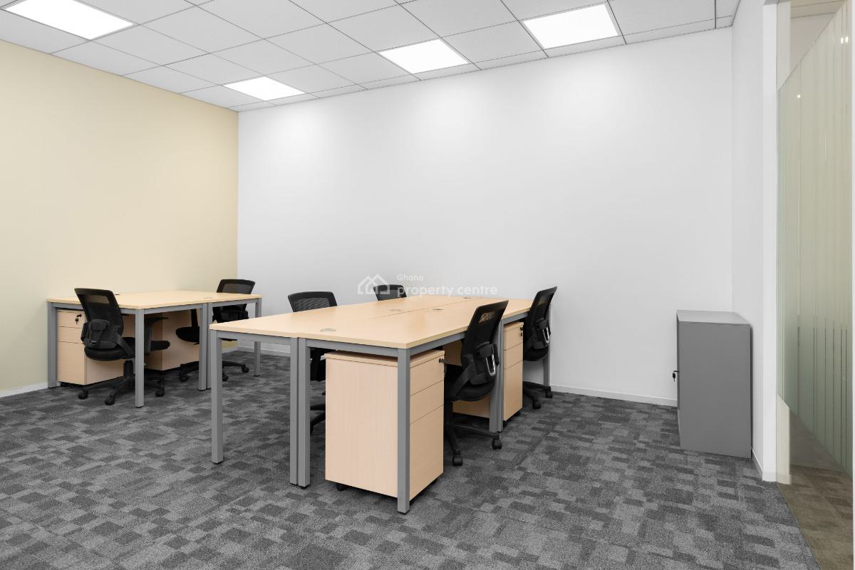Private Office Space for 4 Persons in Regus East Legon, Del Hospital Road East Legon 1st Floor, Bawaleshie Building, East Legon, Accra, Office Space for Rent