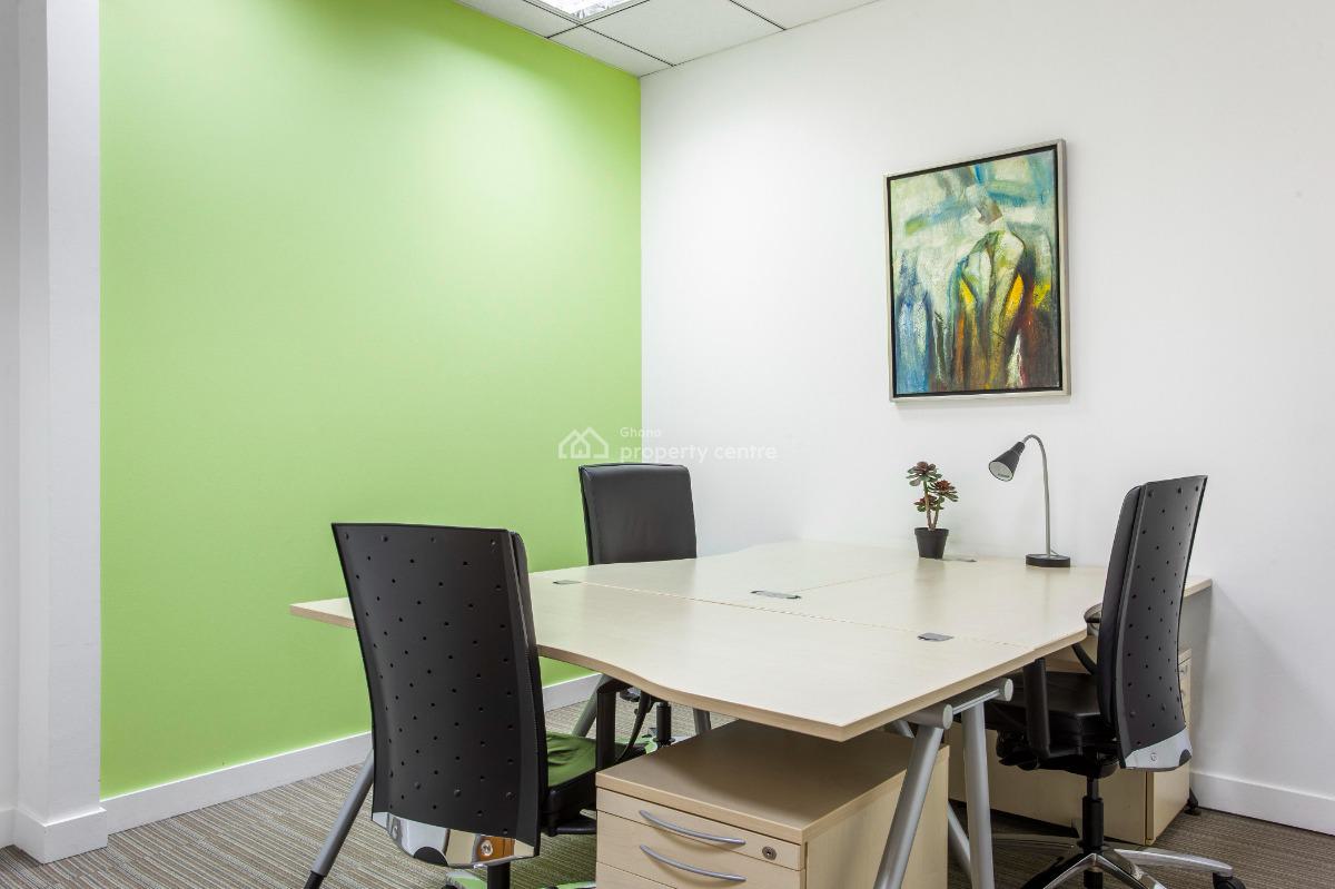 Private Office Space for 1 Person in Regus Oma Building, Airport Residential Area, 3rd Floor, Oma Building, Airport Residential Area, Accra, Office Space for Rent
