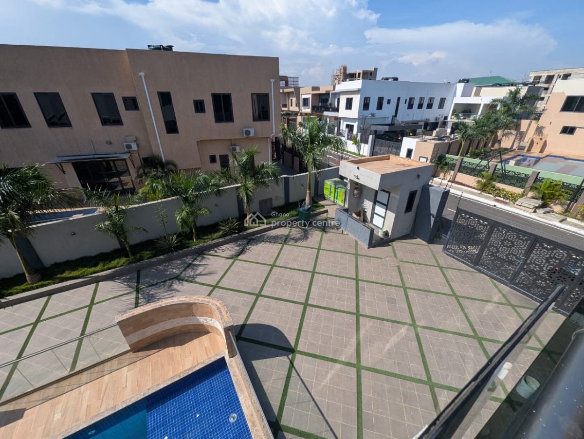 Executive Gated Community Newly Built All Ensuite 5 Bedroom, East Airport, Airport Residential Area, Accra, House for Sale