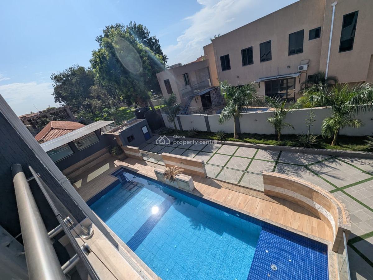 Executive Gated Community Newly Built All Ensuite 5 Bedroom, East Airport, Airport Residential Area, Accra, House for Sale