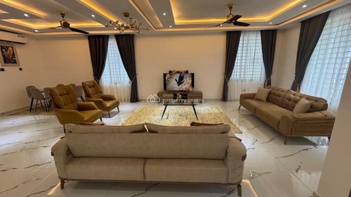 Detached 4 Bedroom Duplex with Staff Quarters in a Gated Community, East Airport, Airport Residential Area, Accra, Detached Duplex for Sale