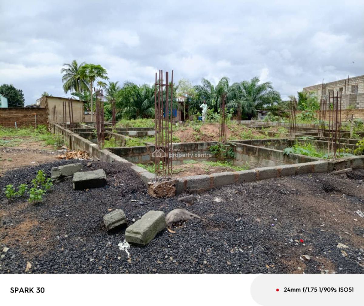*foundation of 4 Units of 2brm Apartments for 3 Floors @ Manhean*, Manhean Ablekuma, Accra Metropolitan, Accra, House for Sale