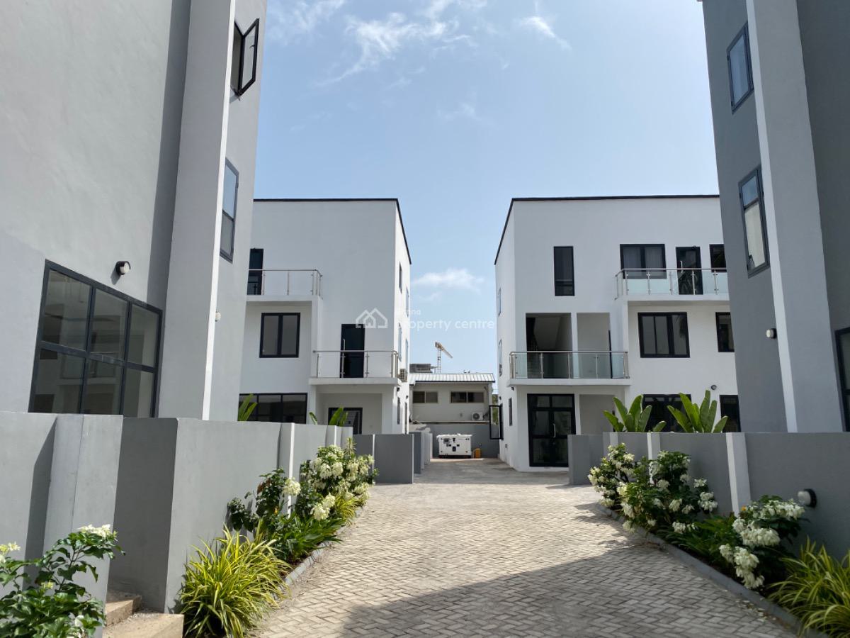 Furnished 4 Bedroom Townhouse in a Gated Community, Cantonments, Accra, Detached Duplex for Rent