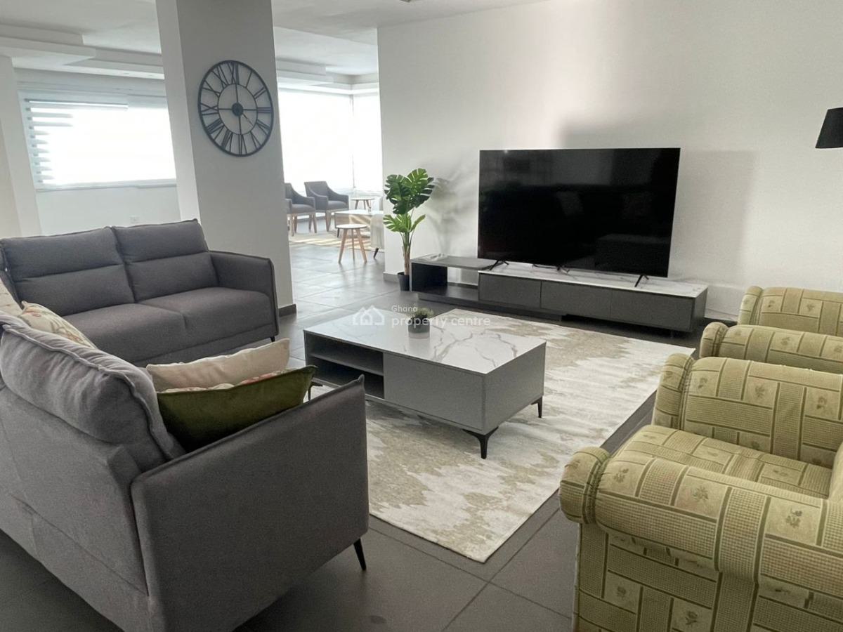 Luxurious Fully Furnished 3-bedroom Townhouse @ Labone, North Labone, Accra, Apartment for Rent