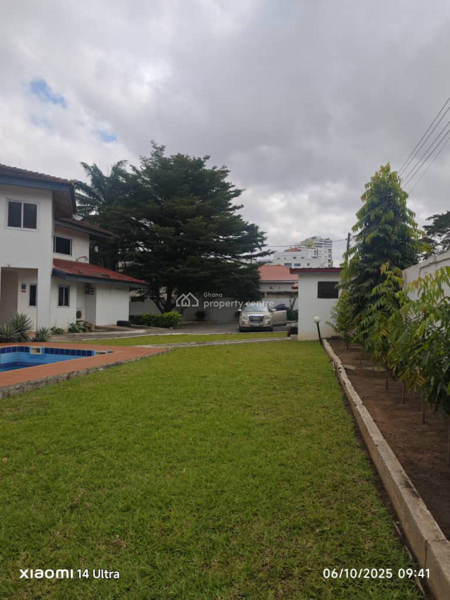 Executive 5 Bedrooms, West Airport, Airport Residential Area, Accra, House for Rent