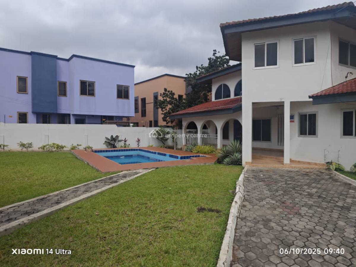 Executive 5 Bedrooms, West Airport, Airport Residential Area, Accra, House for Rent