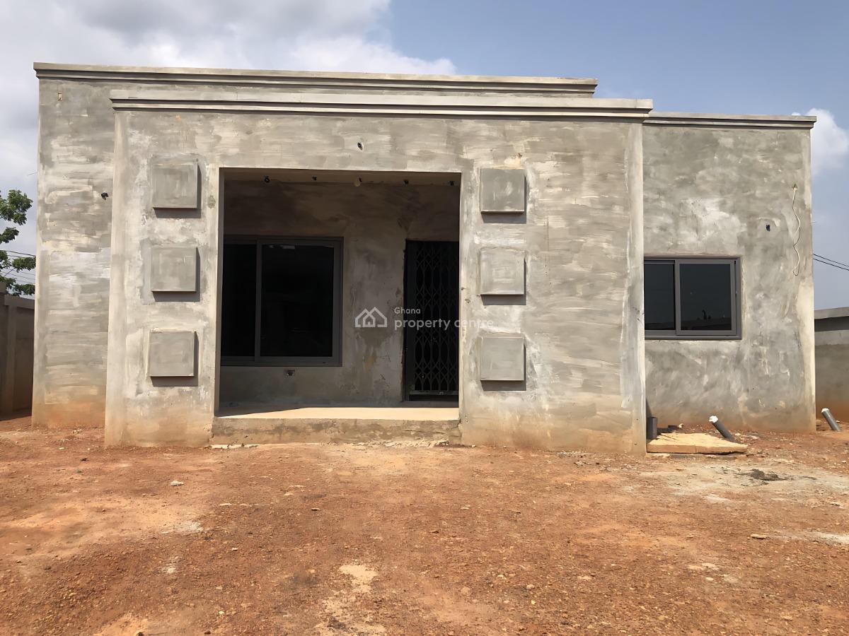 Semi-completed 3 Bedroom House with Attached Boys Quarters., Amrahia, Adenta Municipal, Accra, Detached Bungalow for Sale