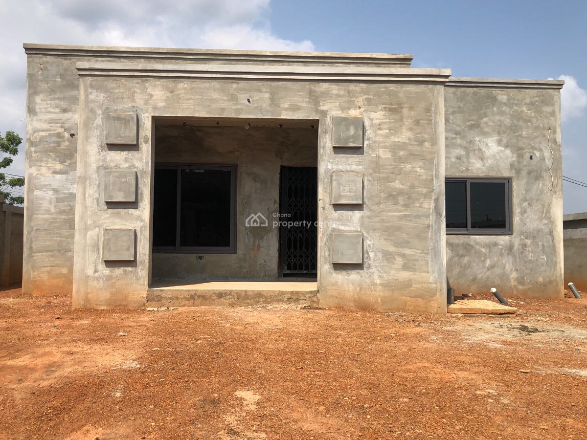 Semi-completed 3 Bedroom House with Attached Boys Quarters., Amrahia, Adenta Municipal, Accra, Detached Bungalow for Sale
