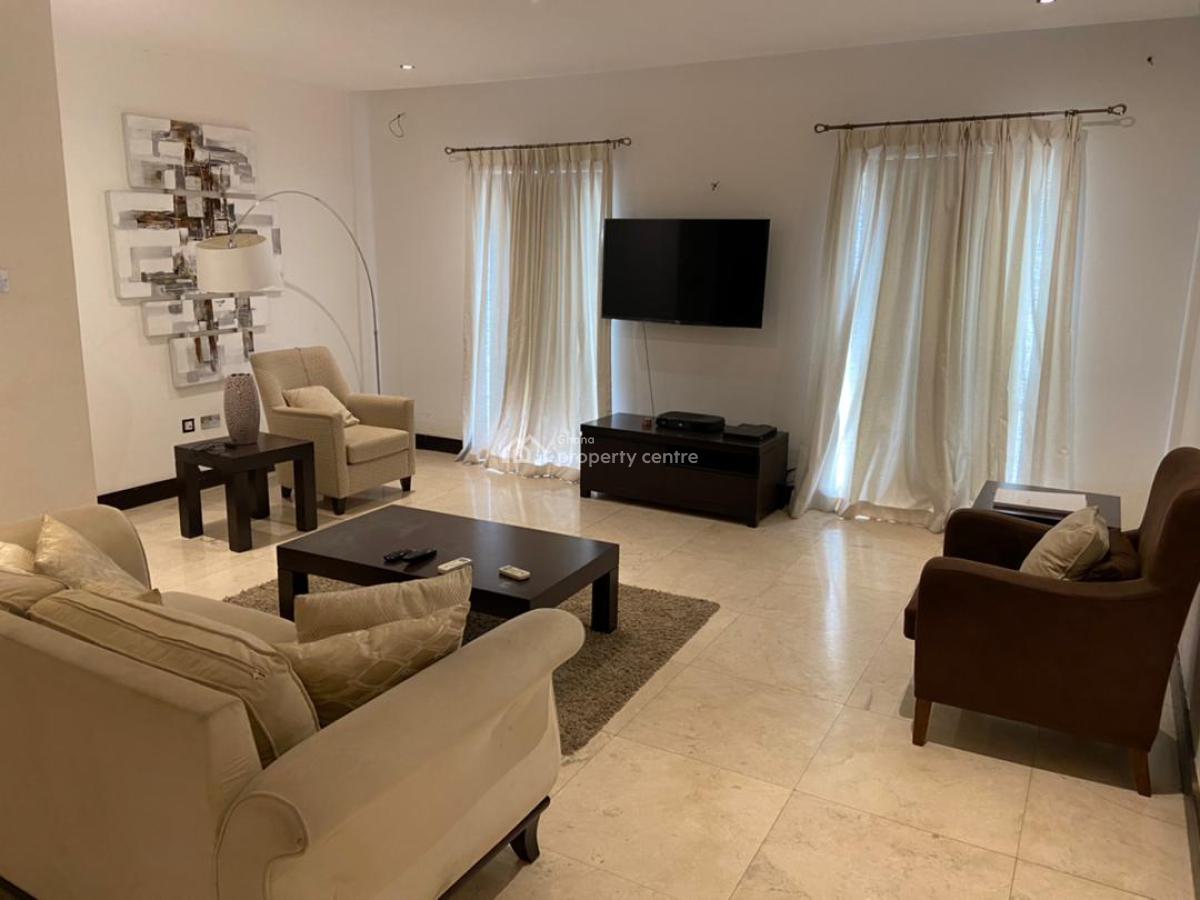 Luxurious Fully Furnished 3-bedroom Townhouse Apartments @ Cantonment, Cantonments, Accra, Apartment for Rent