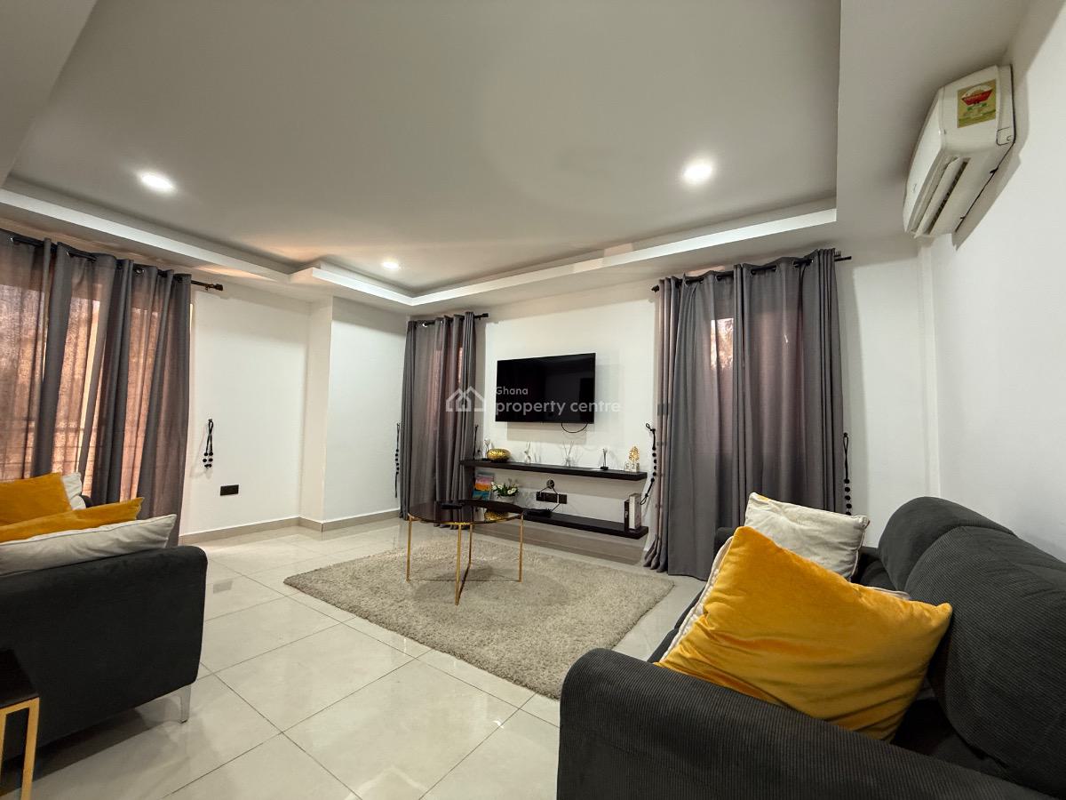 Furnished 2 Bedroom Apartment with Swimming Pool and Gym, Roman Ridge, Airport Residential Area, Accra, Apartment for Rent