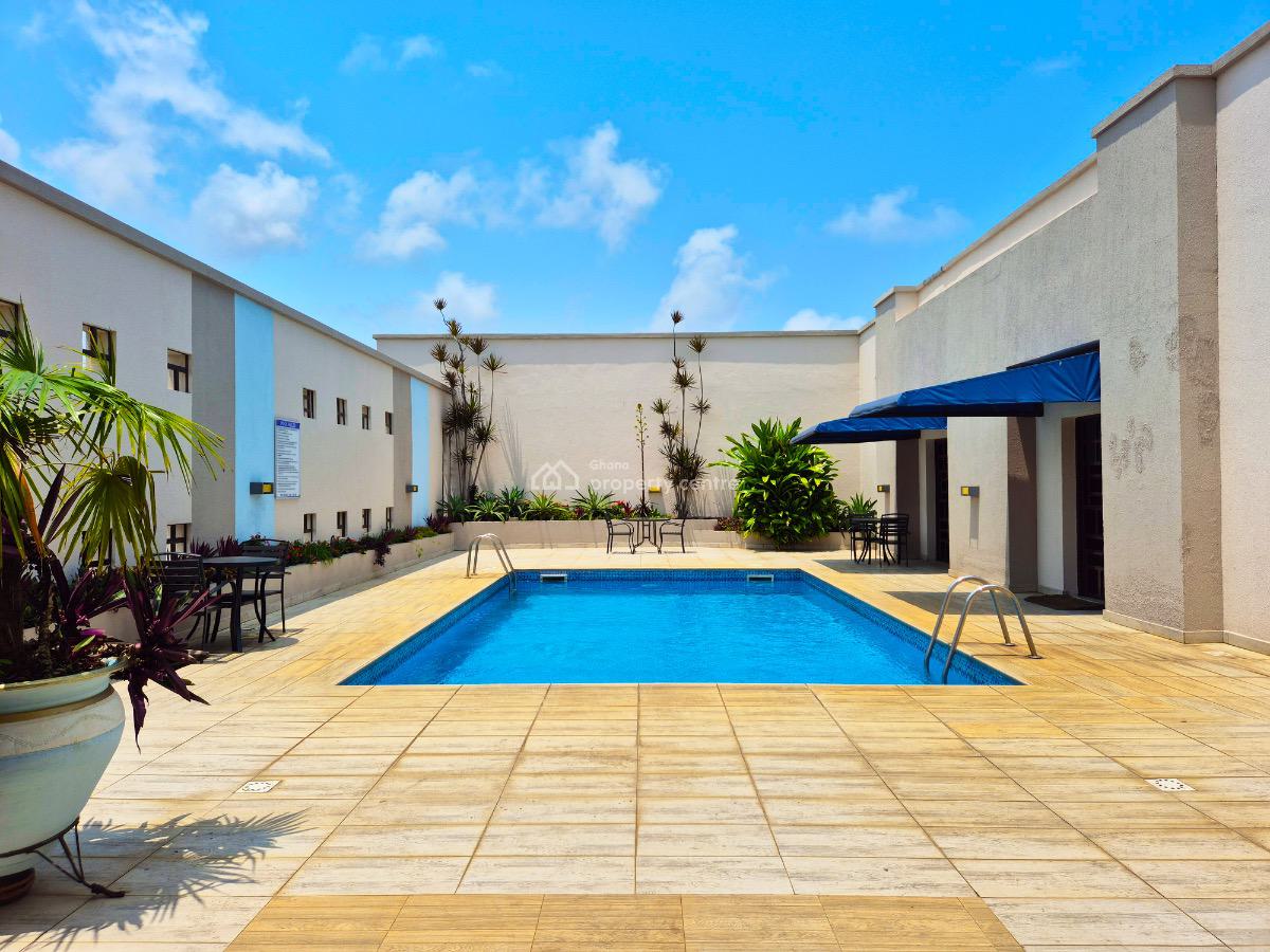 Furnished 2 Bedroom Apartment with Swimming Pool and Gym, Cantonments, Accra, Apartment for Rent