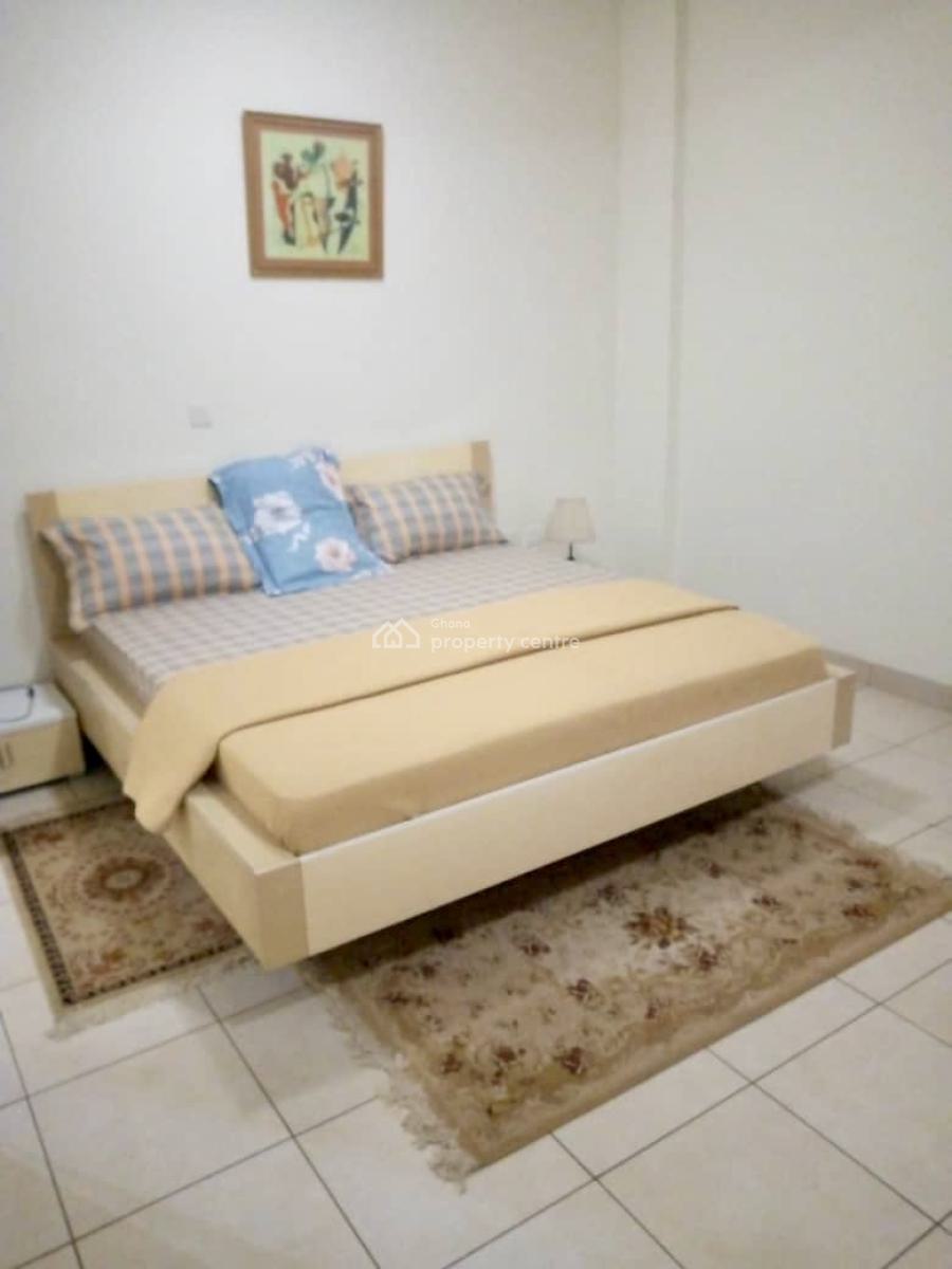 Furnished 1 Bedroom Apartment with Swimming Pool and Gym, Cantonments, Accra, Mini Flat for Rent
