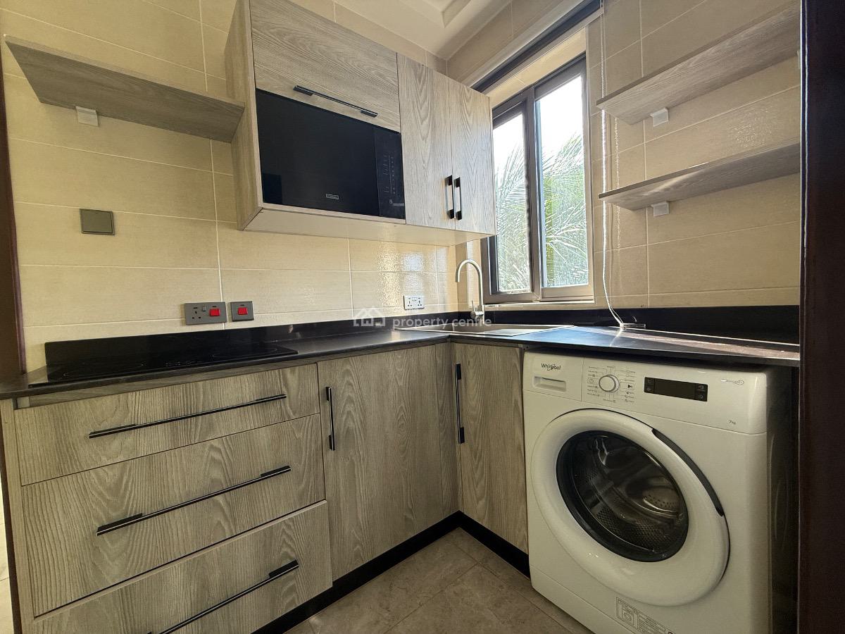 Furnished 1 Bedroom Apartment with Gym, Tseaddo, East Airport, Airport Residential Area, Accra, Mini Flat for Rent